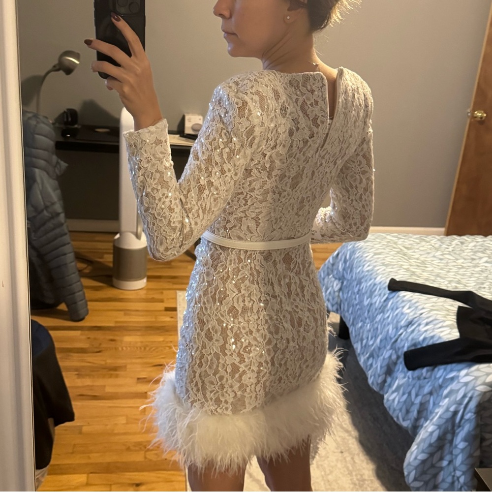 Nadine merabi Carly white dress - Picture 7 of 8
